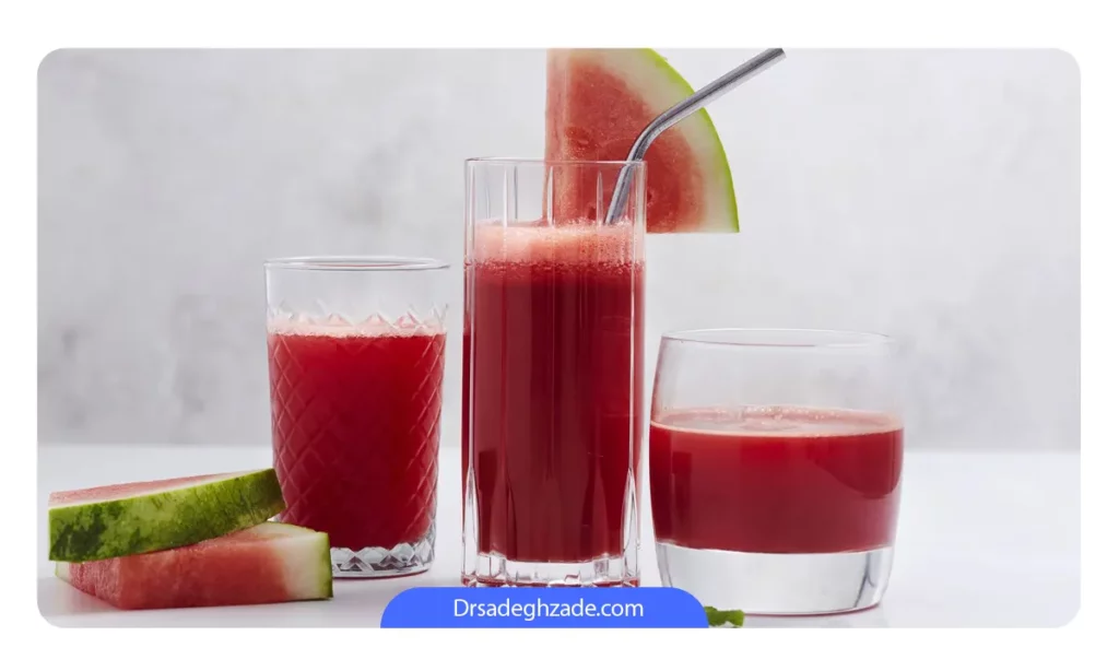 نوشیدنی های مفید برای سنگ کلیه: آب هندوانه